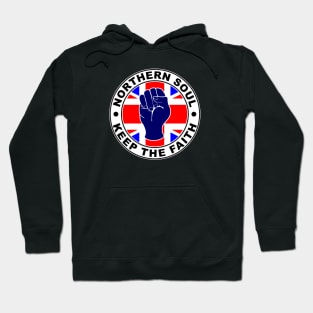 Northern soul union flag Jack Hoodie